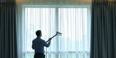 Commercial drapes cleaning service bell-park-vic hotels offices